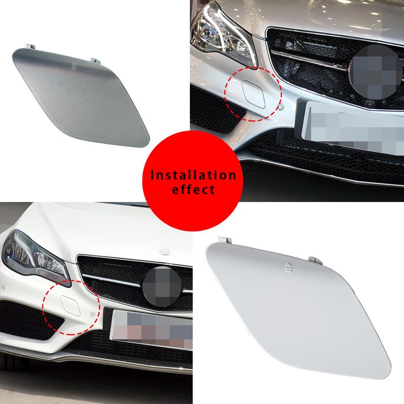 For Mercedes Benz E-Class  Front Bumper Trailer Cover W207 Front Bumper Towing Hook Cover 2078850024 2013-2016