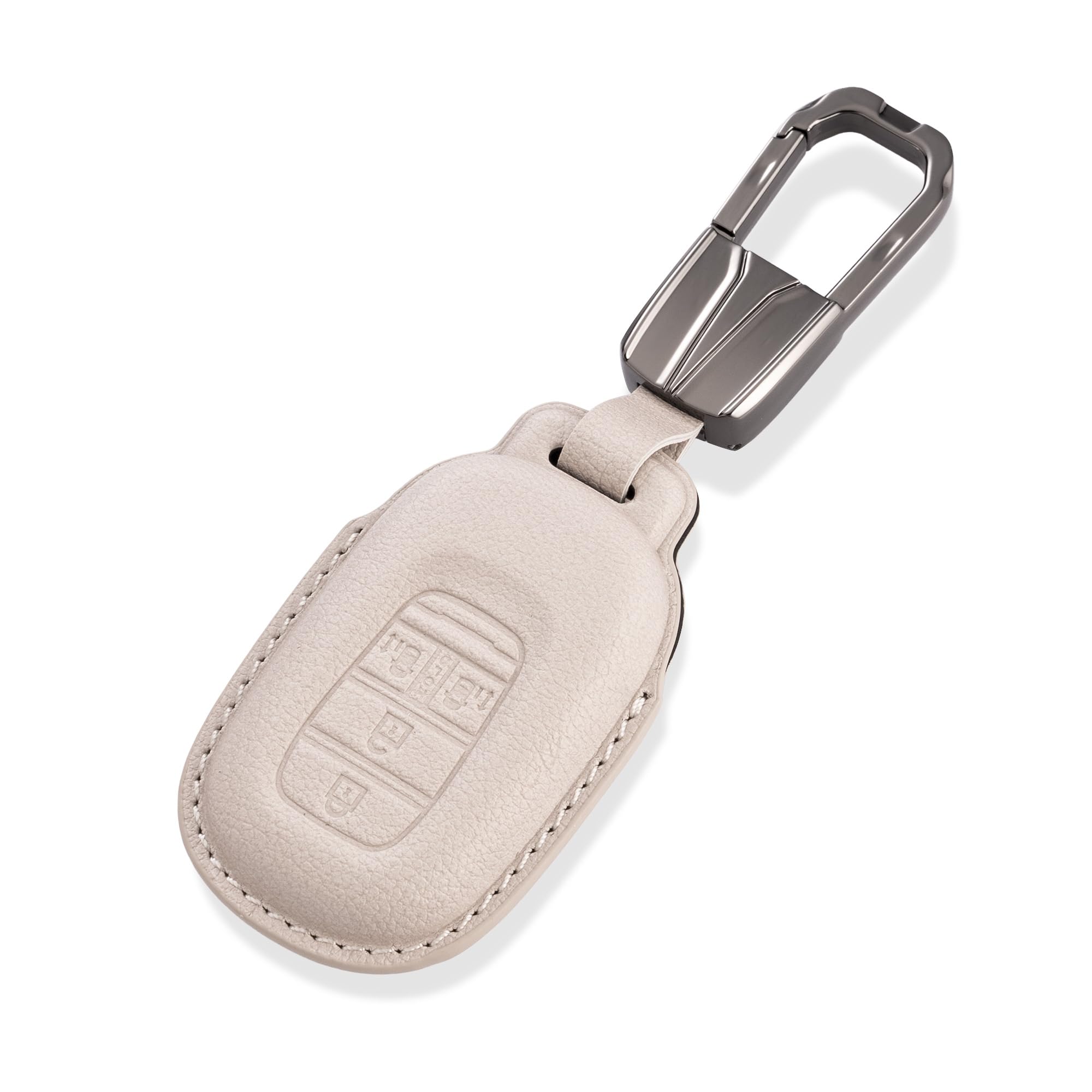 

PIMOHI Honda N-BOX Custom JF5 JF6 Key Case, Genuine Leather, New Step Wagon Key вершковий