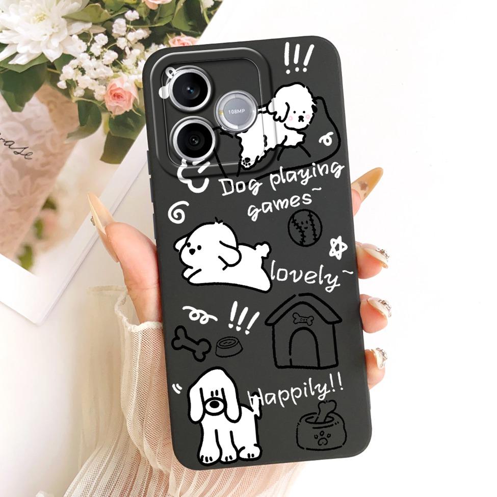 For Honor 600 Lite 5G Casing Cover Silicone Luxury Fashion Kawaii Cute Painted Shockproof Phone Case For Honor LNA-NX1
