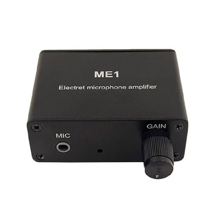 

ME1 Preamplifier Mixing Module Mic Amplifier with Headphone Monitoring Capability DC5-12V Power for Stage Equipment 1