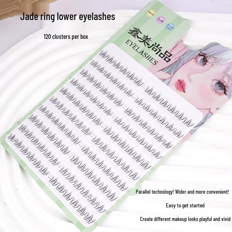 Lazy Trilogy Sunflower False Eyelashes: Pure Wild Fox Series, Little Devil & Small Flame Lower Lashes.