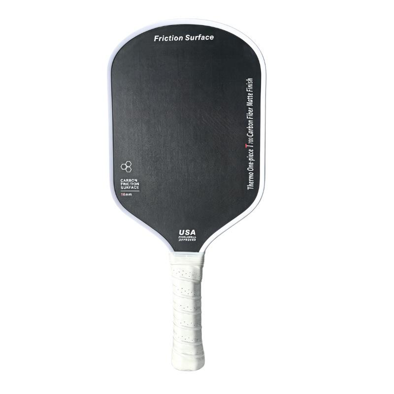 Thermally Pressed T700 Carbon Fiber Pickleball Racket Set Matte Finish 230g 42cm Length 16mm Thickness Professional Equipment