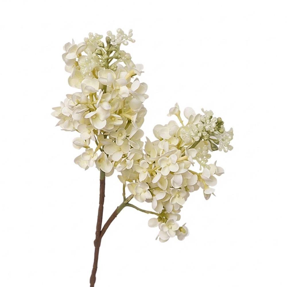 Multicolor Lilac Artificial Flower Real Touch Fake Flower Creative Faux Flower  Gift бежевый