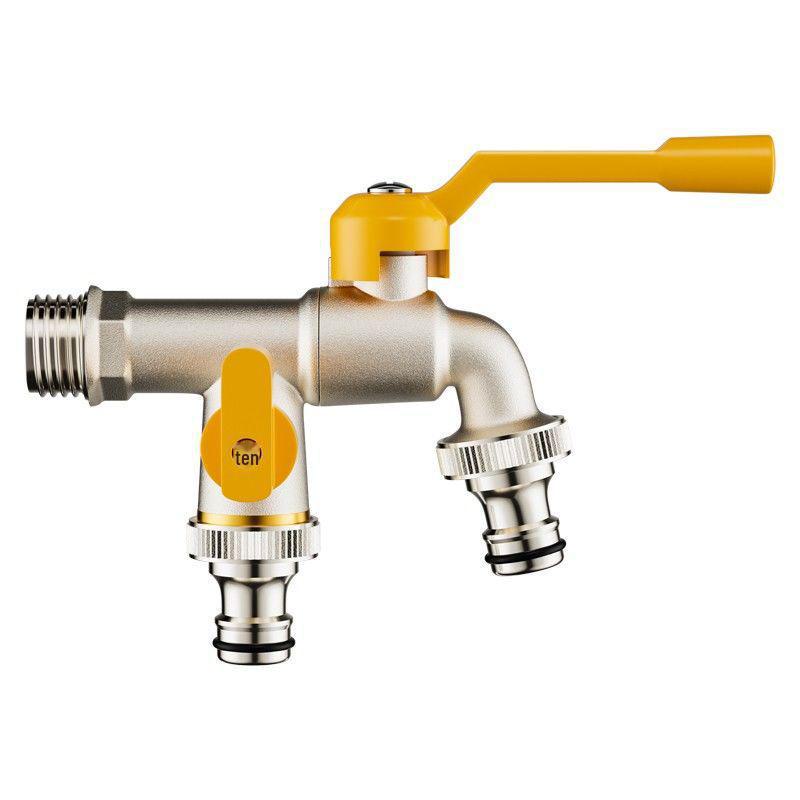 

Мідний подвійний зовнішній змішувач: Антифризний розчин для вілл та саду 1 Control, Plastic, Low Flow