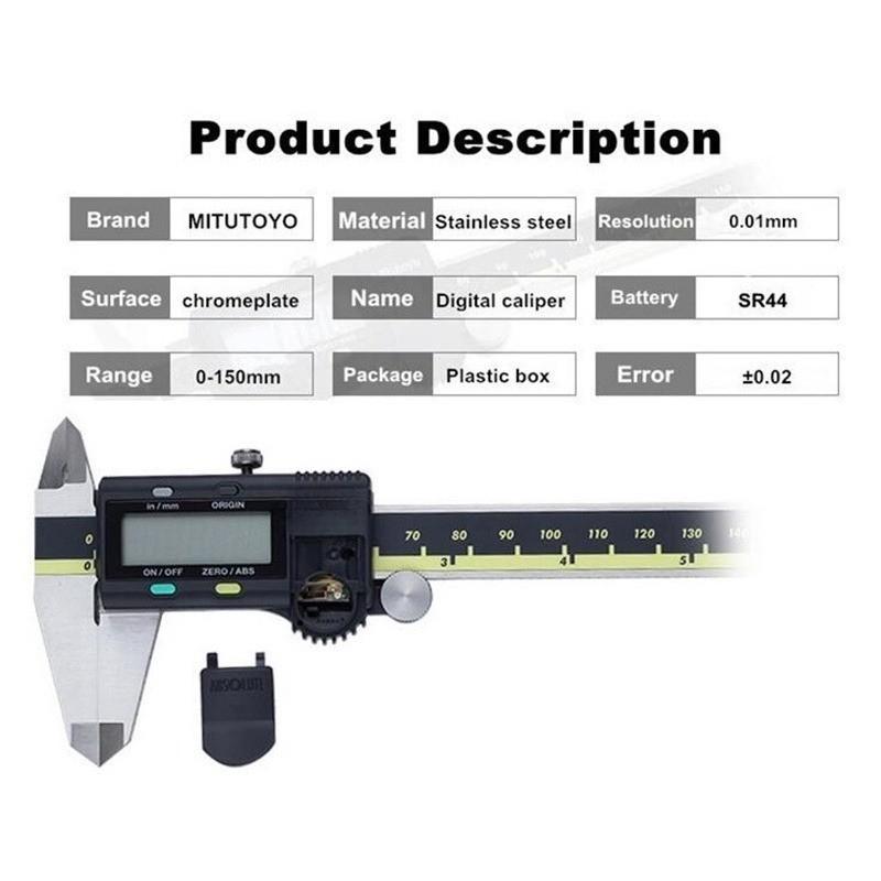 150MM 200MM 300MM CNC Calipers digital vernier caliper original micrometer Digital Caliper