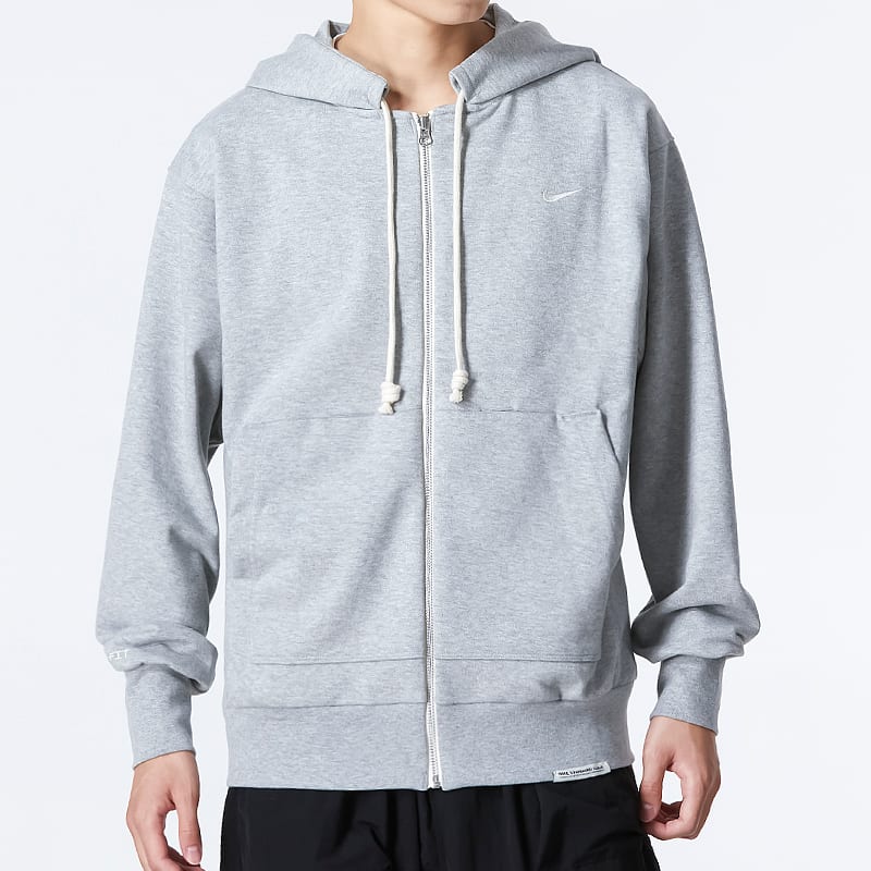 Nike Dri Fit Jackets Men's Gray Hooded Moderate Other DQ5817-063