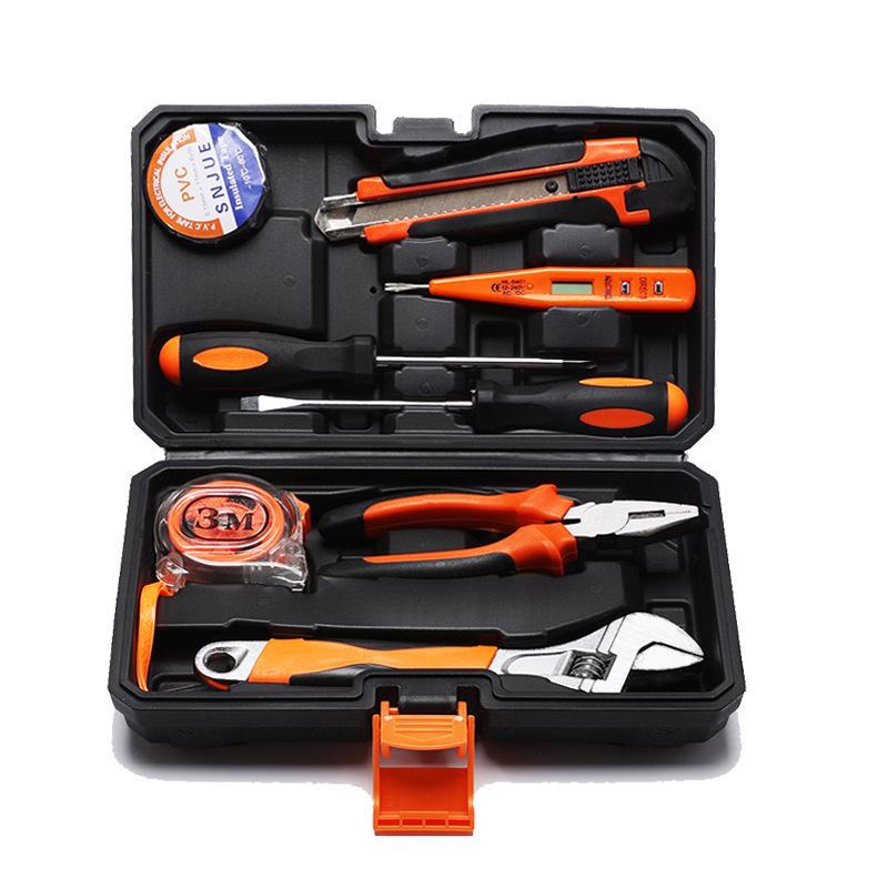 Carbon Steel Hand Tool Kit for Home, Vehicle, and Auto Repair