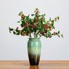 Real Touch Artificial Raspberry Branches Elegant Plastic Artificial Berries Branches Handmade Simulation Blueberry Fruits