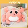 Adorable Plush Crab Toy For Girls Soft And Cozy Cushion Perfect For Kids' Gifts