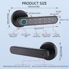 Advanced Fingerprint Recognition Door Lock Entry Fingerprint Door Lock Convenient Fingerprint Door Knob for Household