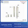 Acrylic Photo Frame with Adjustable Stainless Steel Stand