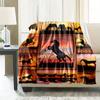 Horse Blanket Soft Warm Throw Blanket Nap Blanket For Couch Sofa Office Bed Camping Travel Multipurpose Gift Blanket For All Season