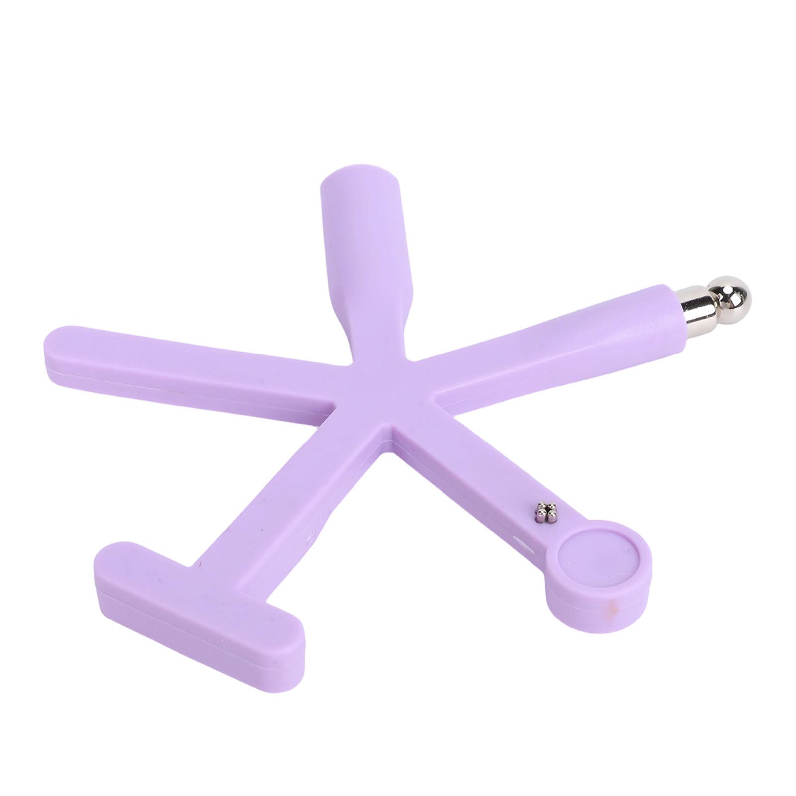 

8 in 1 Nail Polish Gel Strong Magnetic Stone Nail Art Magnet Multifunction Magnet Stick Manicure Tool Purple