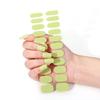 Solid Color Gel Nails Stickers Semi Cured Gel Nail Strips Gel Wraps Nails Art Decoration Manicures Stickers for Nails