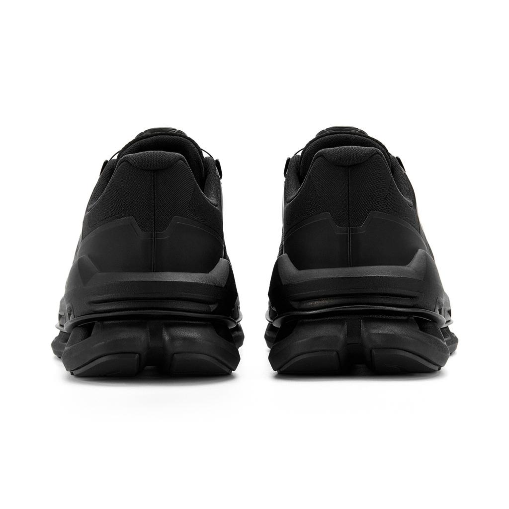 Li Ning Cushioning Slip Resistant Abrasion Resistant Breathable Support Rebound Low top Casual Shoes Women's Black AGLV264-2