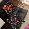 Mexican-style Flower Personalized picture text home decorative pillows Household Gifts 45x45cm