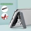 Mini Folding Mobile Phone Holder Stand Adjustable Angle Triangular Support Waterproof Pocket-Sized Thin Design Hands-Free Phone Mount for Daily Use