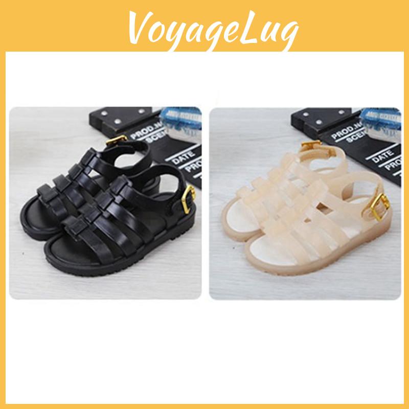Melissa Gleicher Stil Kinder PVC Römerschuhe Atmungsaktive und Bequeme Sandalen