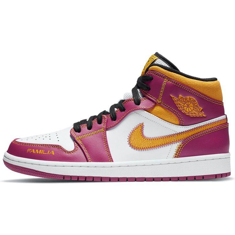 

Мужские кроссовки Air Jordan 1 Mid Día de Muertos фиолетовые DC0350-100