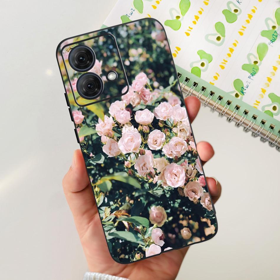 For Motorola Moto G84 Case MotoG84 G 84 5G 2023 Cute Painted Soft Silicone TPU Phone Back Cover Bumper