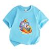 Kids Boys Girls 100% Cotton Crew Neck Short Sleeve T-Shirt, Fun Fantasy Ice King Adventure Printed Casual Lightweight Tee for Daily Wear and Summer Ou