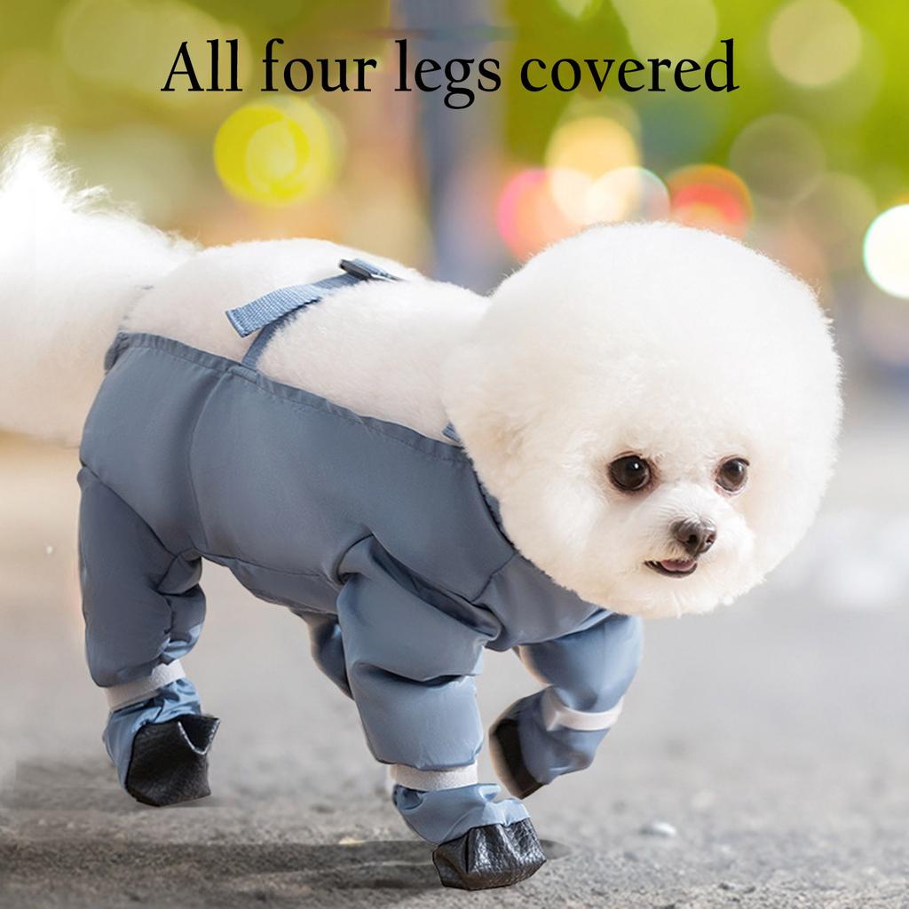 Dog Winter Clothes Pet Shoes Outing Accessories Dog Shoes Windproof Dirt Four Seasons Universal Accessories For Dogs Jacket