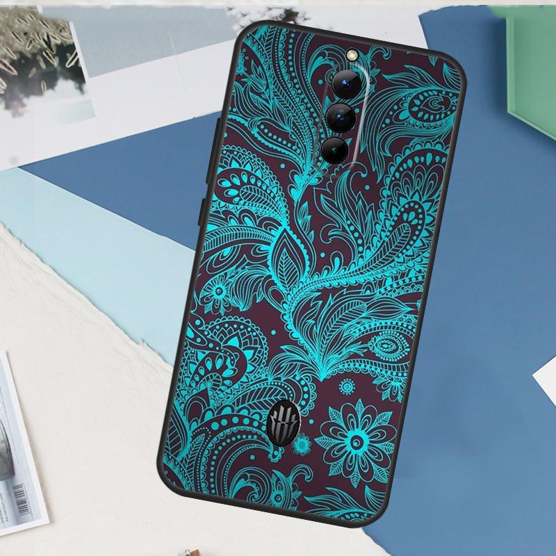 

Paisley Pattern Case For ZTE Nubia Red Magic 9 10 11 8 8S 9S 10S Pro Plus 6 7 6S 7S Pro 5G 6R 10 Air Cover Red Magic 8S Pro