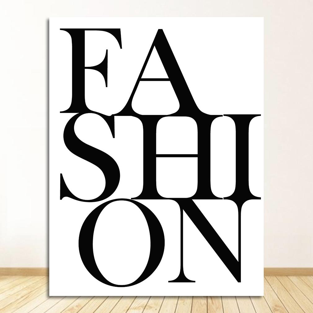 Fashion Posters Minimalist Print Painting Modern Decoration Paris Picture Living Room Decor Black and White Gallery Wall Art