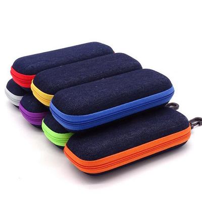 Hard Convenient Zipper Box Eyeglass Protector Practical Case Sunglass Travel