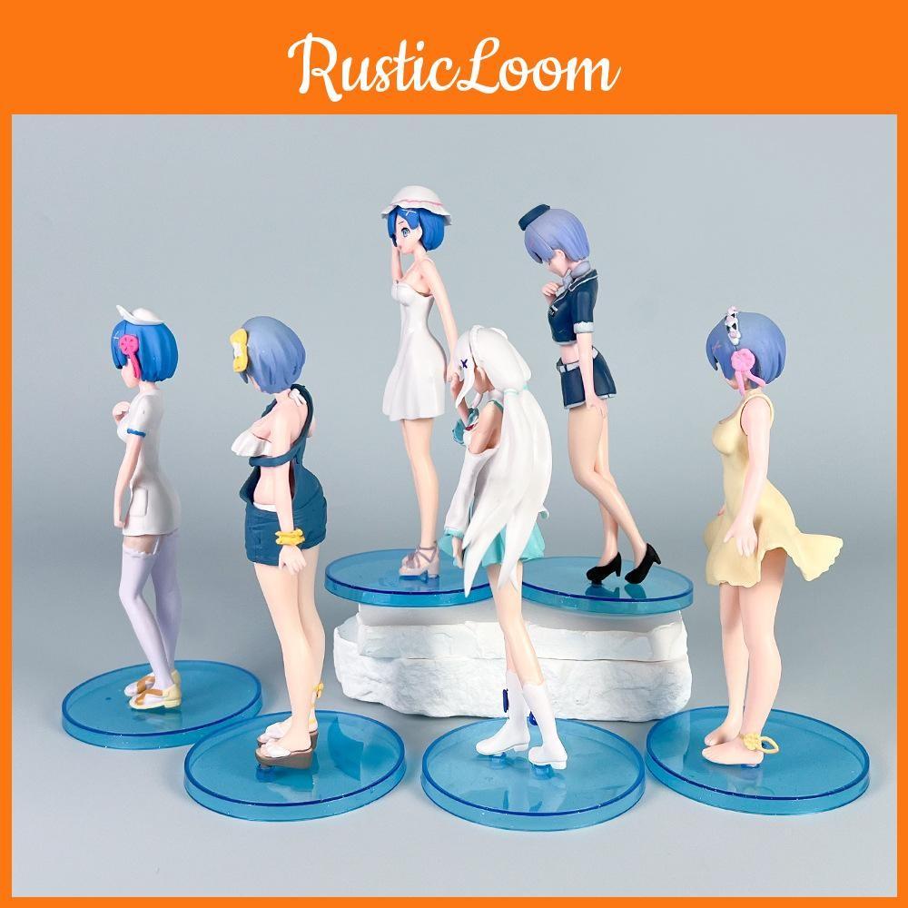 Zero Starting Re Life In Another World Pvc Figurine Rem Emilia Model Decor Toy