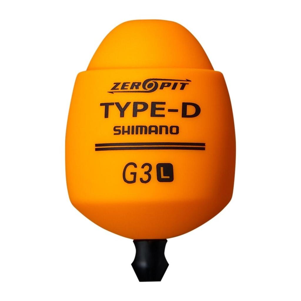 SHIMANO Zero Pit Type D L Matte Orange G3 PG-A02W