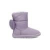 UGG Classic Novelty Suede Bow Mid Calf Snow Boots Kids boots Lavender 1130756K-JGL