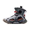 Li Ning High Top Vintage Basketball Shoes Unisex Gray AGBQ108-5