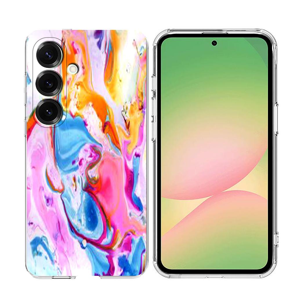 For Samsung Galaxy A35 5G Case Marble Pattern Printing Soft TPU Phone Cover