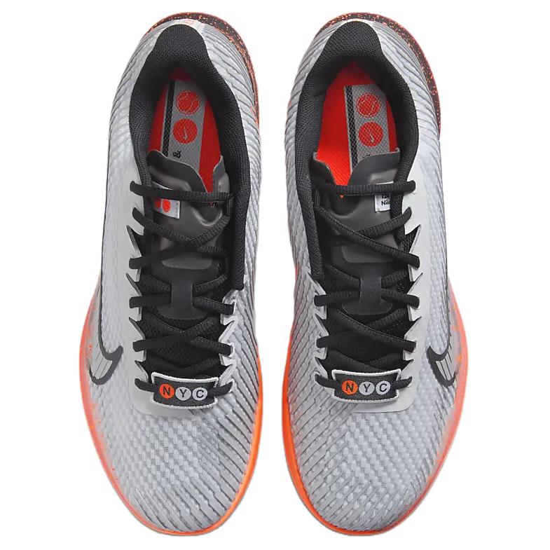 NikeCourt Air Zoom Vapor 11 Premium HC NYC Tournament Pack Men Sneakers Grey Pure-Platinum Black FQ7721-001