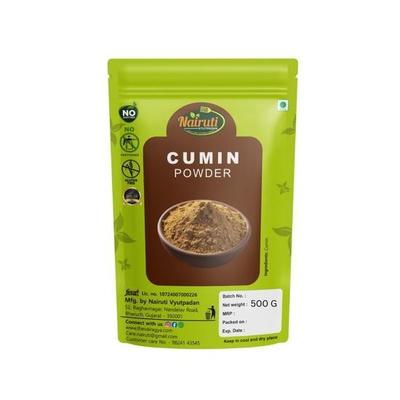 NAIRUTI VYUTPADAN | Cumin Powder 500g | Pure Natural Jeera Powder | Aromatic Ground Cumin for Curries| No Added Preservatives or Colors