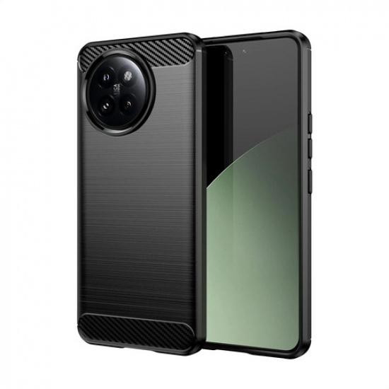 

Phone Case For Xiaomi 14 Civi ,flexible Tpu Fiber Protective Cover For Xiaomi 14 Civi чёрный