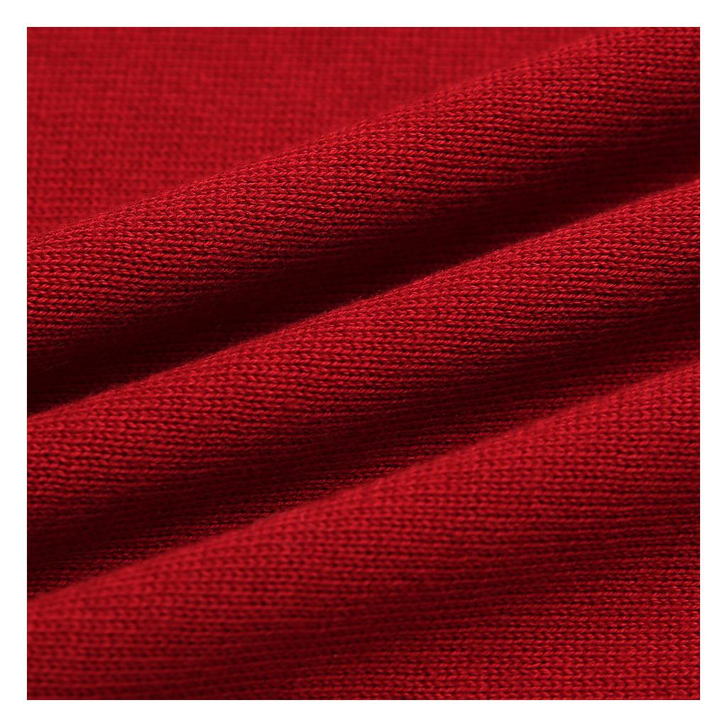 Solti Combination Polo Knit (Red)