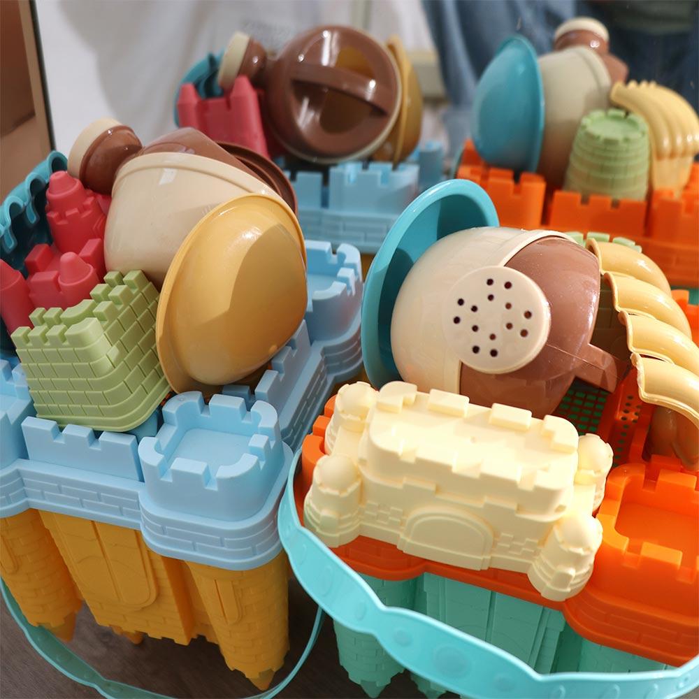 Summer Toys Castle Sand Mold Toy Beach Accessories Castle Bucket Play Sand Set Beach