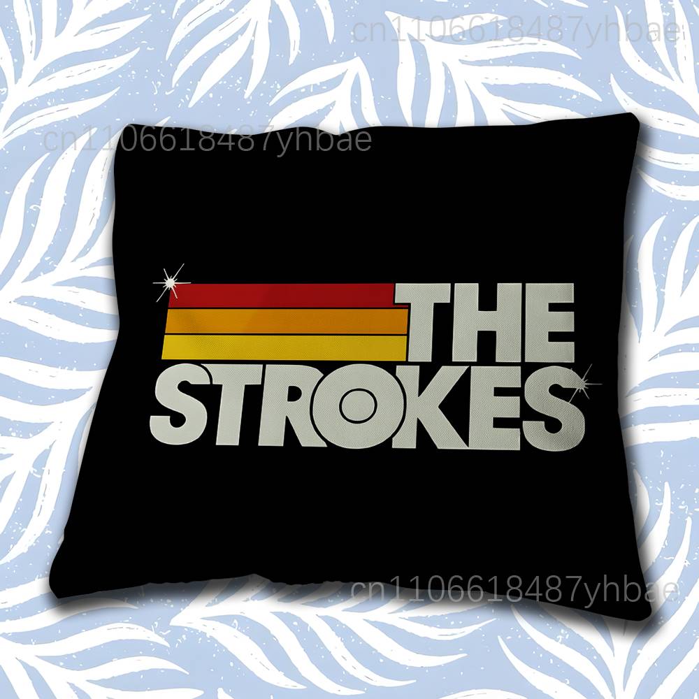 The S-Strokes Band Cushion Cover Pillow Cover Decor Pillowcase Printed Cushion Case For Couch