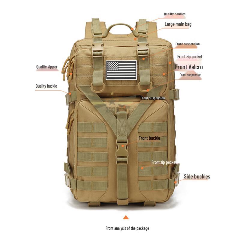 3509 Tactical 45L Outdoor Backpack