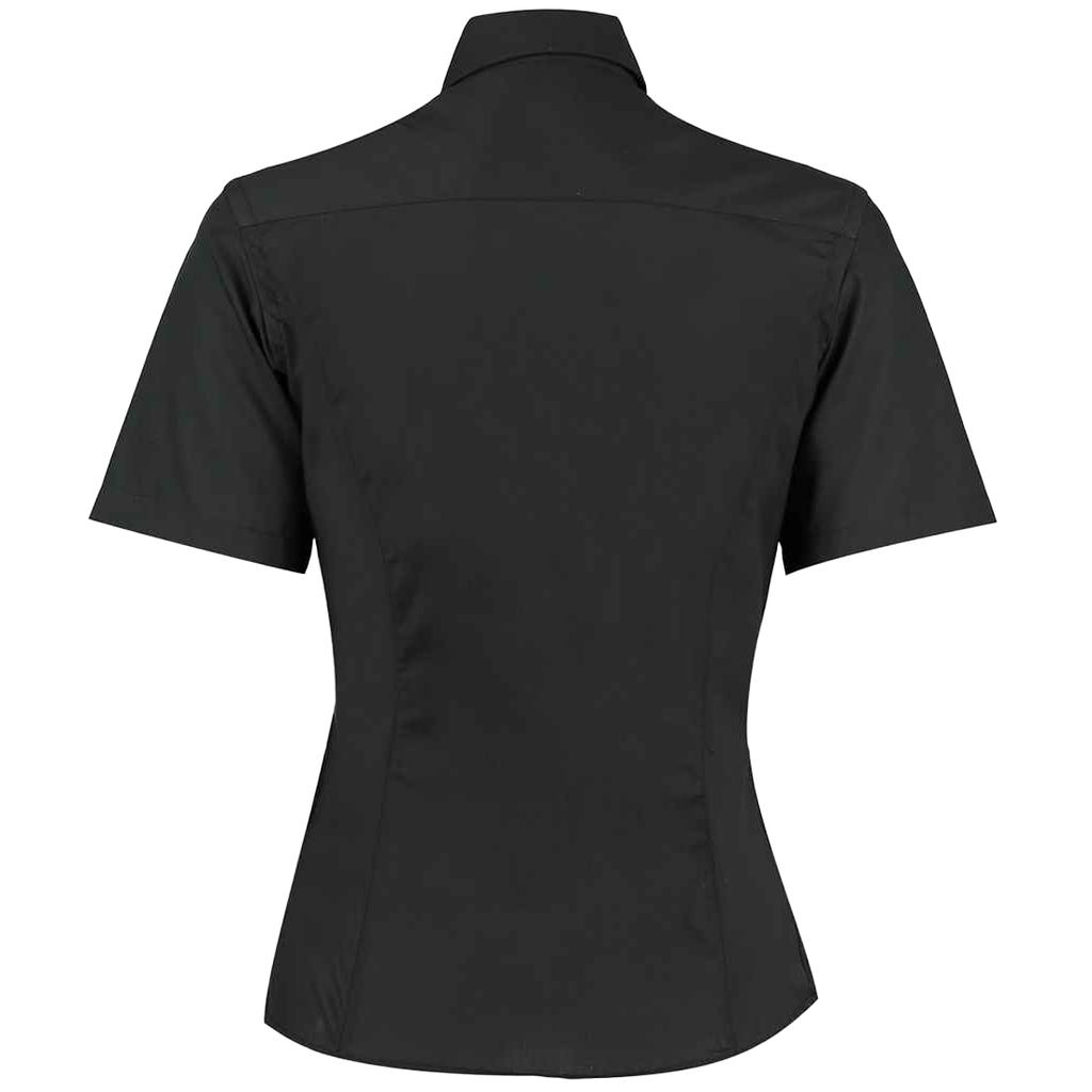 Kustom Kit Womens/Ladies Tailored Short-Sleeved Business Shirt