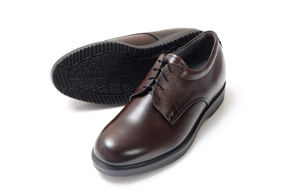 Shoe Secret Shoes Business Genuine Leather Wide Domestic Soft Leather Shoes Outer Wings Plain Lace Up Lace 911 Brown 25cm [Kitajima Industry] Men's