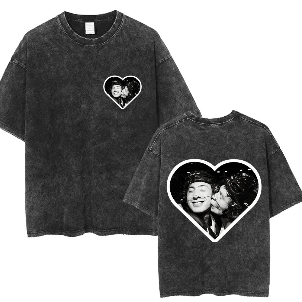 Washed Heated Rivalry Hollander Ilya Graphic T Shirt Men Women Fashion Vintage Yk T Shirt Cotton Oversized Casual T Shirts
