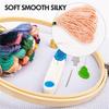 50/100 Color Embroidery Thread Cross Stitch Embroidery Set Embroidery Frame Tool DIY Hand Sewing Cross-Stitch Accessories
