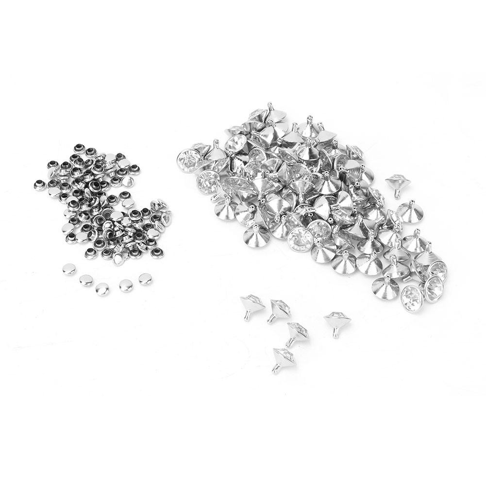 Cloth   Inlay   Rivets 12mm Spots Studs   for   Leather Craft Decoration(Gold)