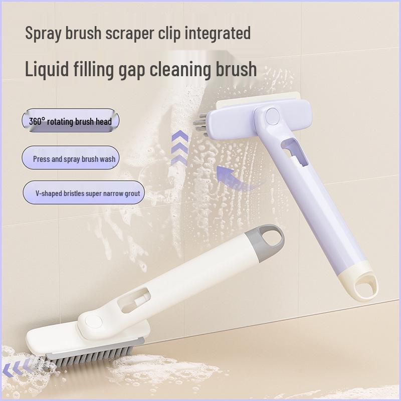 3-in-1 Rotating Gap Cleaning Brush for Bathroom & Tile