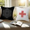 Rapper 2Hollis Star Album Double-Sided Printed Pillow Cover Short Plush Suitable Living Rooms Bedrooms Sofas Throw Cushion Cover