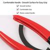 Heavy Duty Hose Clamp Tool Heat Treated 45 Steel Pinch Off Pliers for Durability Auto Mechanics Maintenance Applications