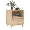Nightstand Sonoma Oak 40x35x50 Cm Particleboard